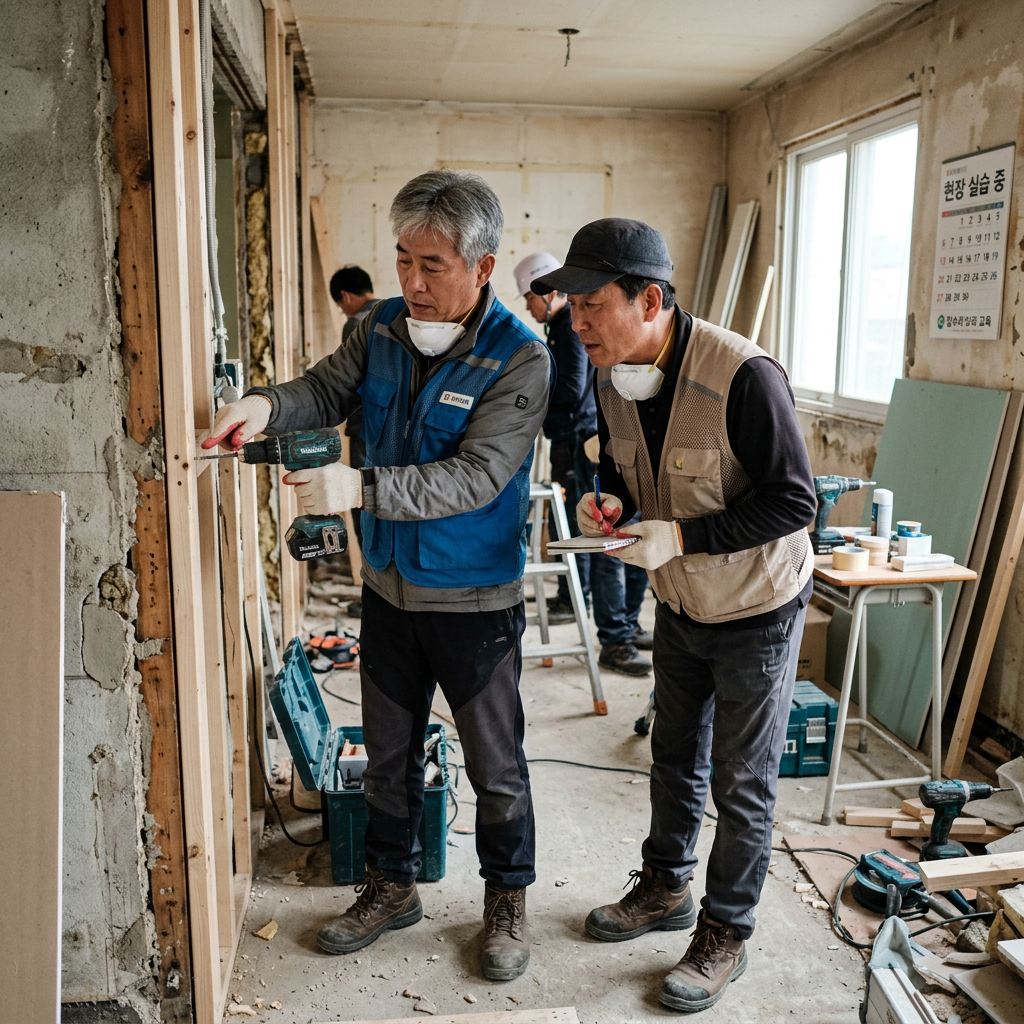 집수리교육 현장사진