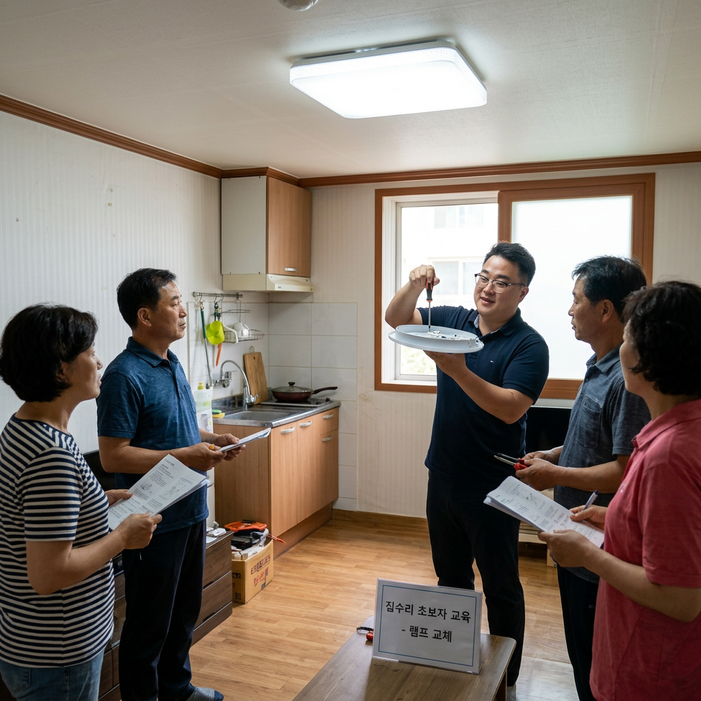 집수리교육 현장사진