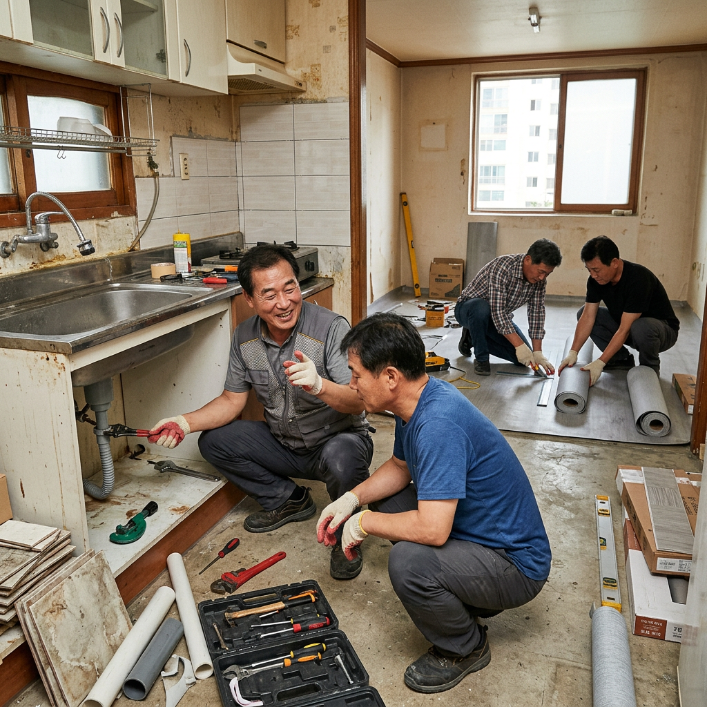 집수리교육 현장사진