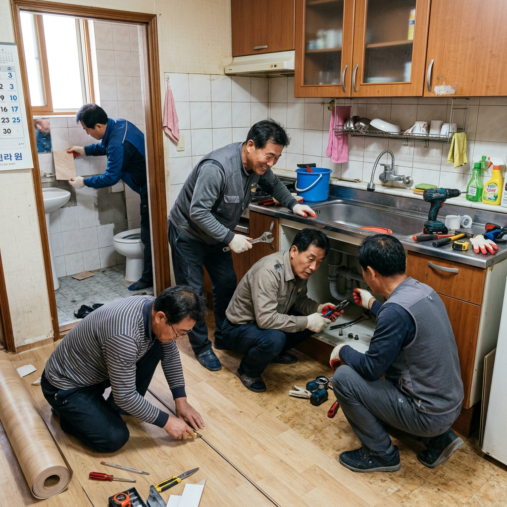 집수리교육 현장사진